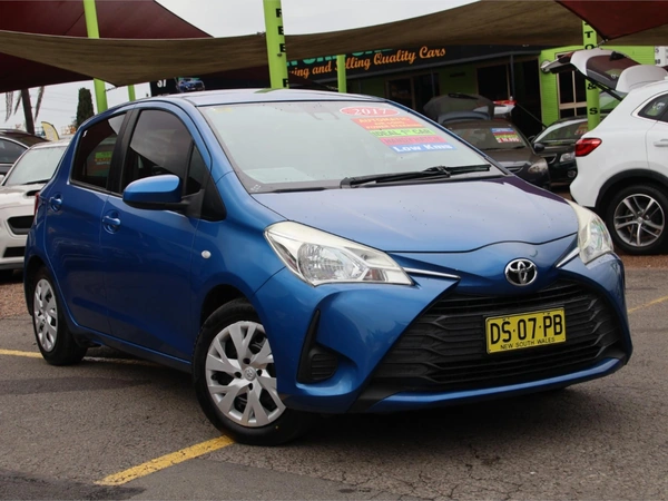 2017 Toyota Yaris Ascent Hatchback Automatic Petrol