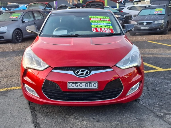 2012 Hyundai Veloster + FS Manual Petrol