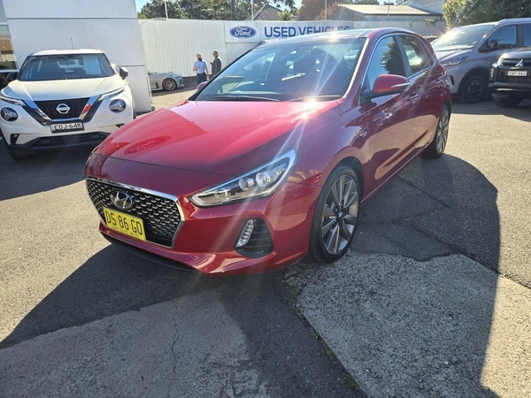 2017 Hyundai i30 SR Premium Dual-Clutch Automatic Leather Seats Sunroof