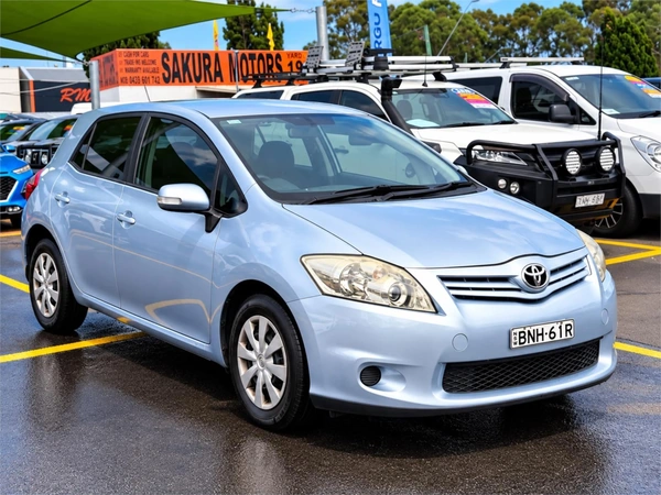 2010 Toyota Corolla Ascent Hatchback Automatic Petrol